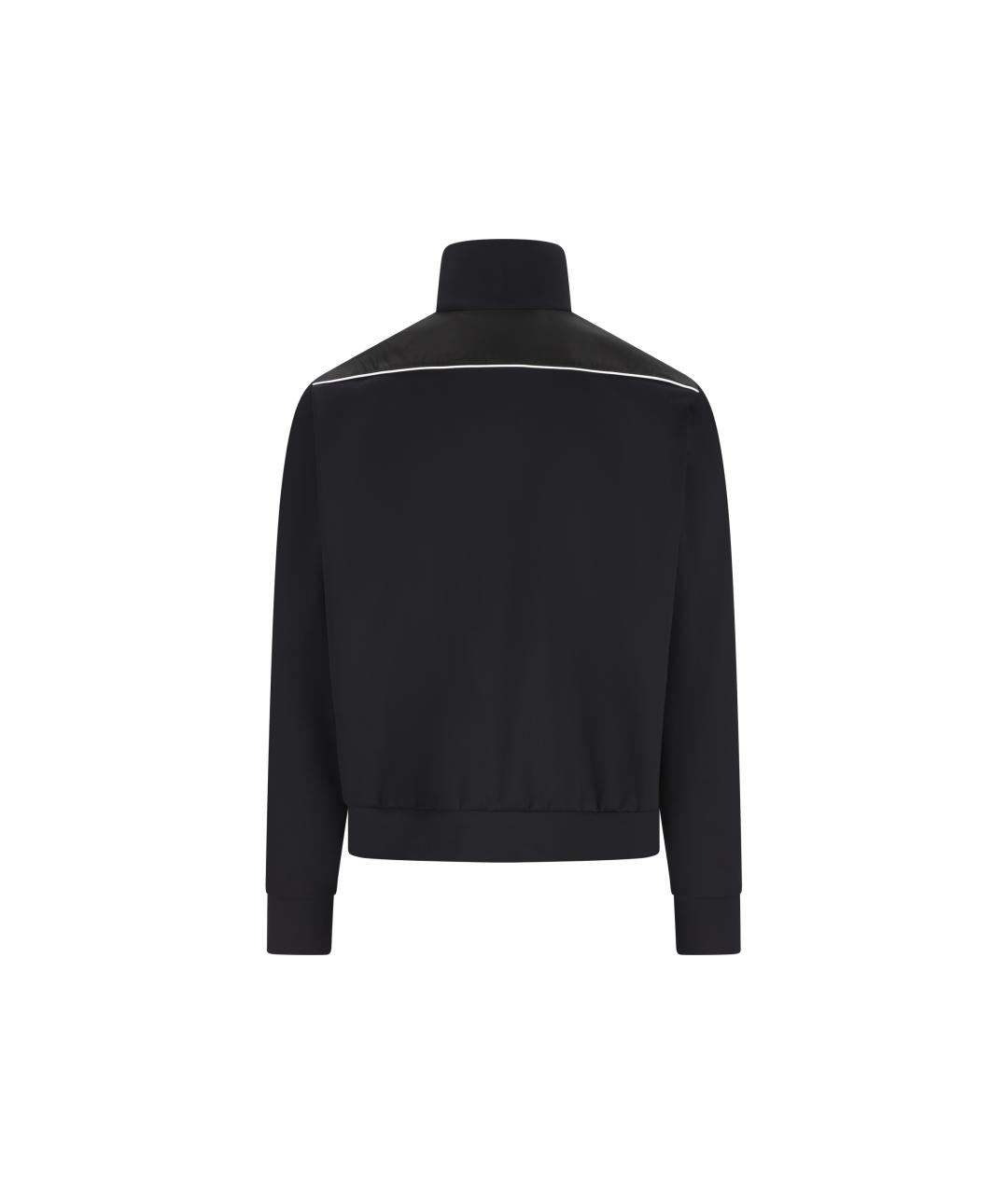 PRADA Черная нейлоновая куртка, фото 2