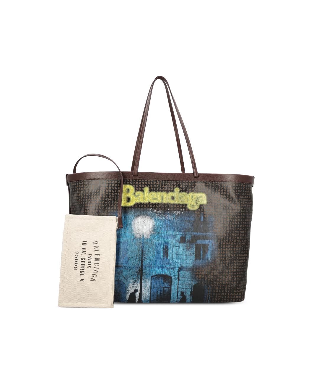 BALENCIAGA Черная сумка тоут, фото 2