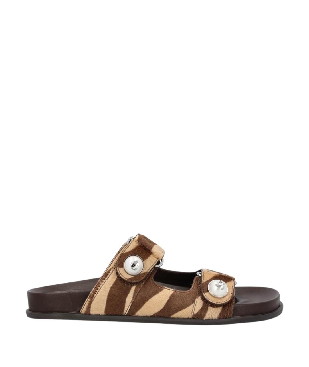 JIMMY CHOO Мульти кожаные сандалии, фото 1