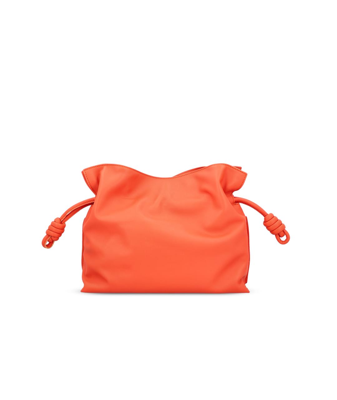 LOEWE Оранжевая кожаная сумка через плечо, фото 3