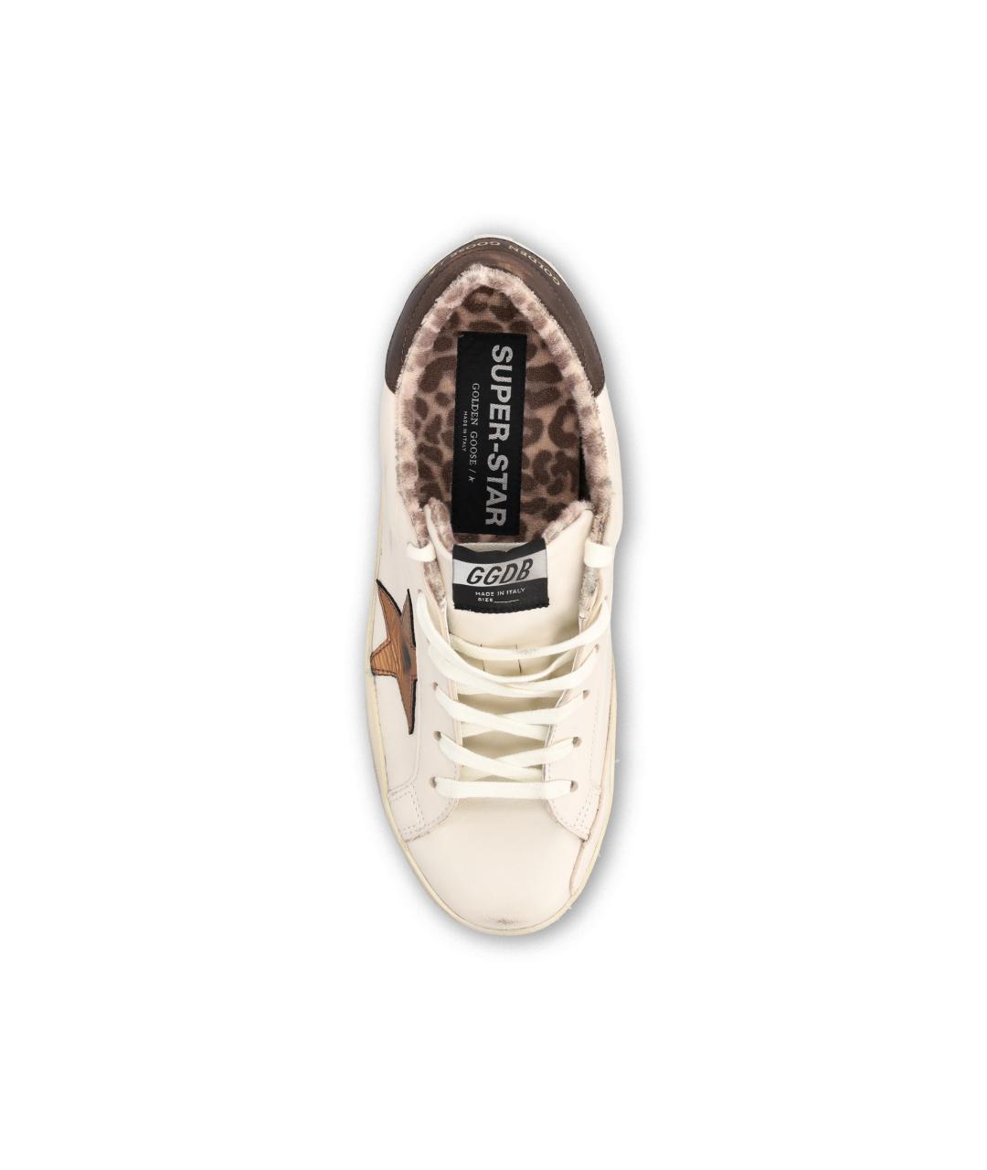 GOLDEN GOOSE Мульти кожаные кеды, фото 4