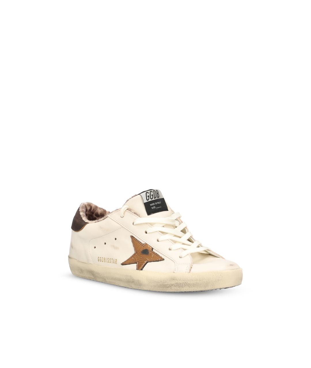 GOLDEN GOOSE Мульти кожаные кеды, фото 2