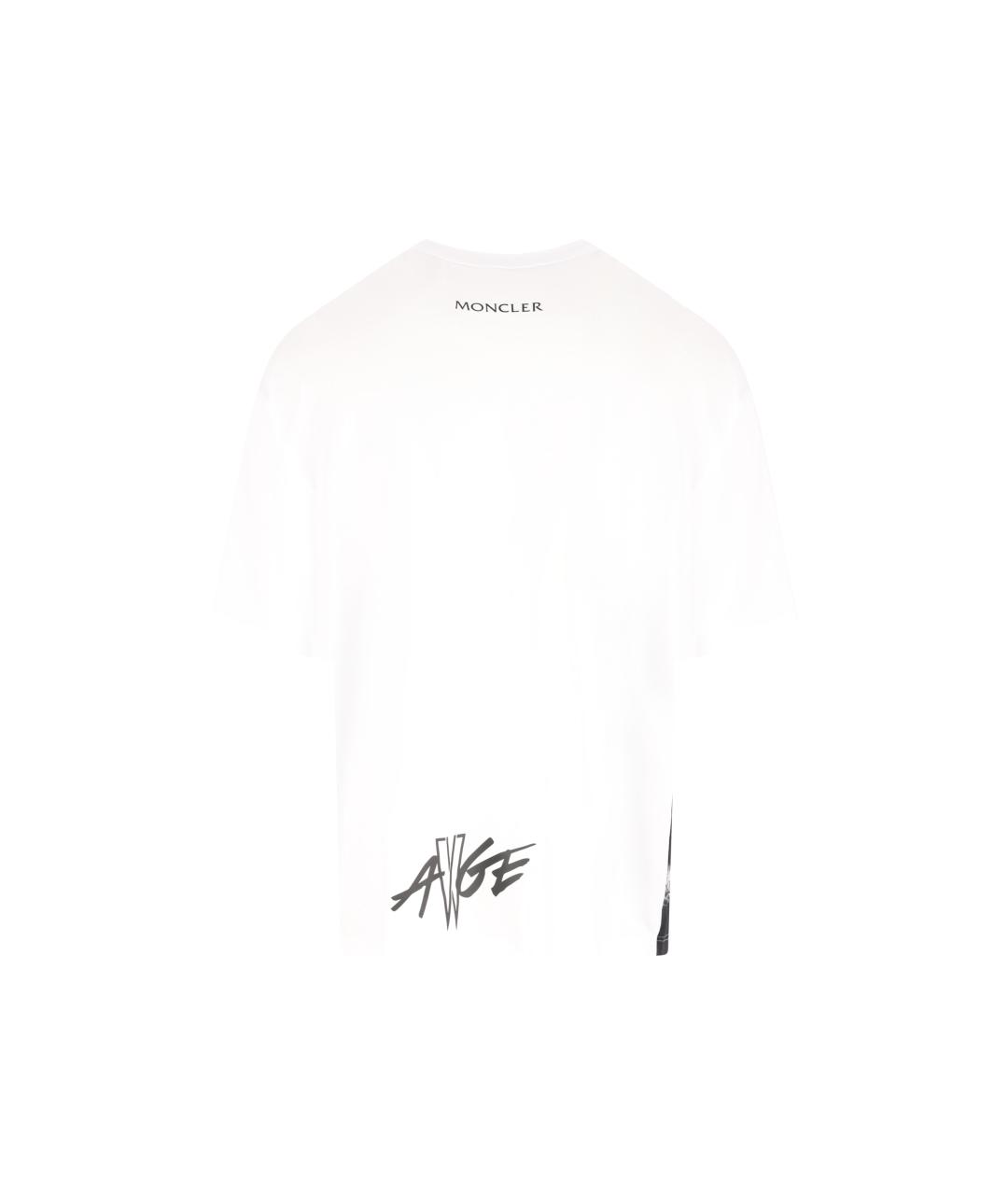 MONCLER Мульти хлопковая футболка, фото 2