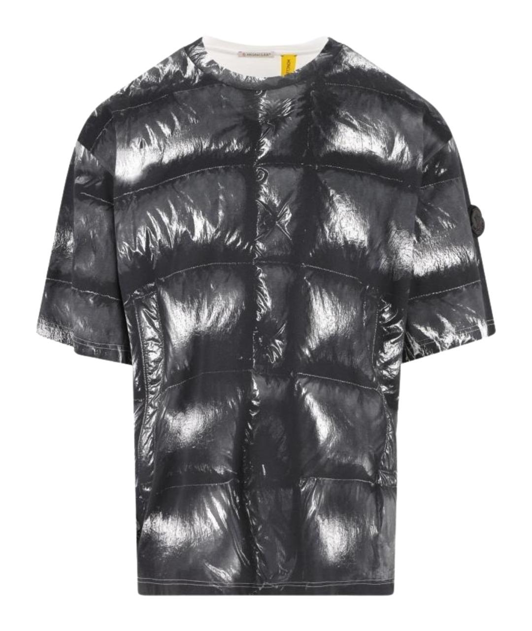 MONCLER Мульти хлопковая футболка, фото 1