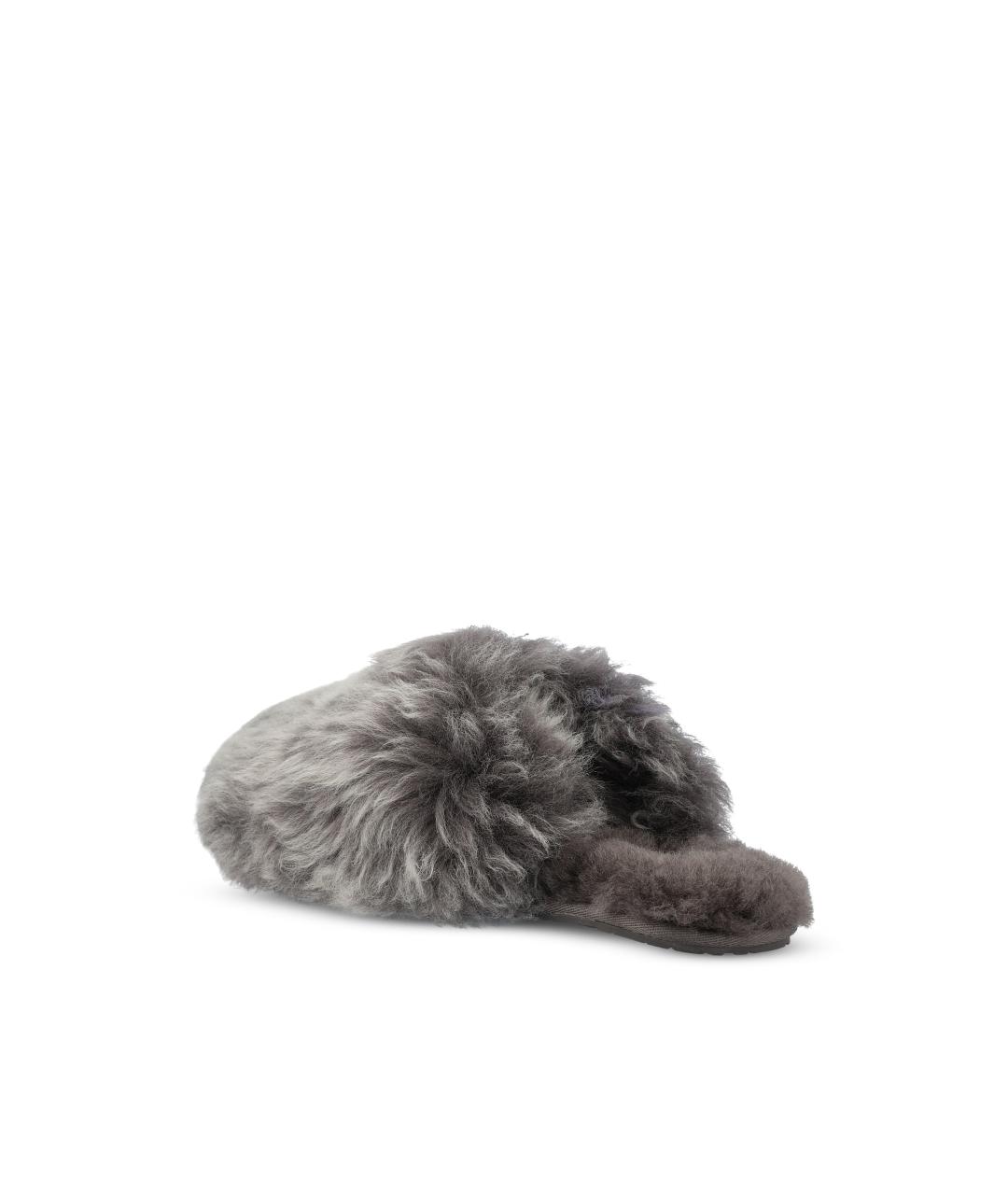 UGG Антрацитовые сабо, фото 3