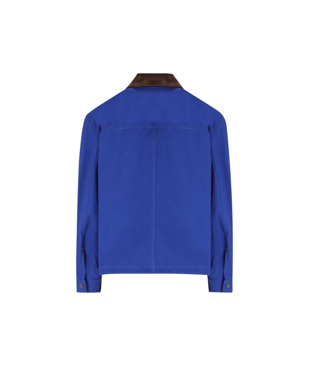 LOEWE Синяя хлопковая куртка, фото 2