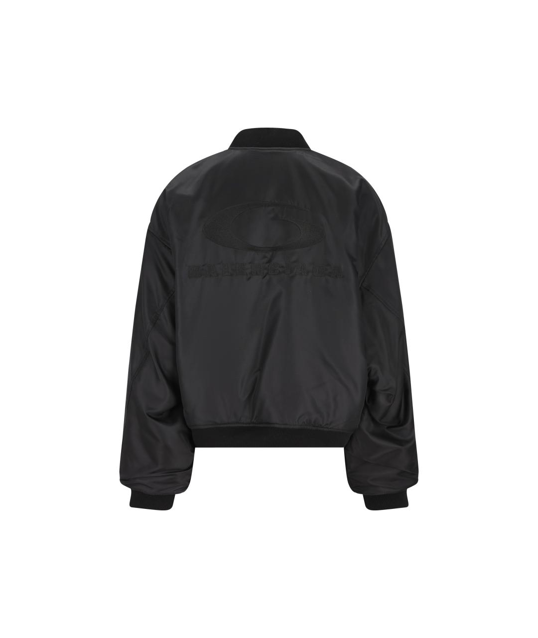 BALENCIAGA Черная полиамидовая куртка, фото 2