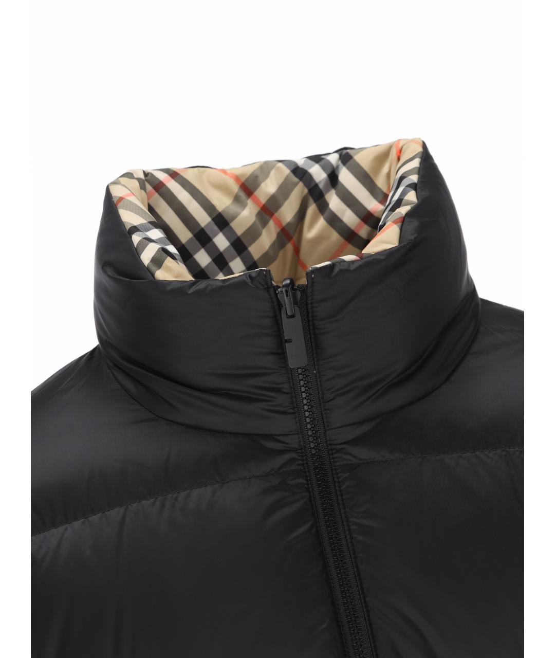 BURBERRY Бежевый полиэстеровый пуховик, фото 6