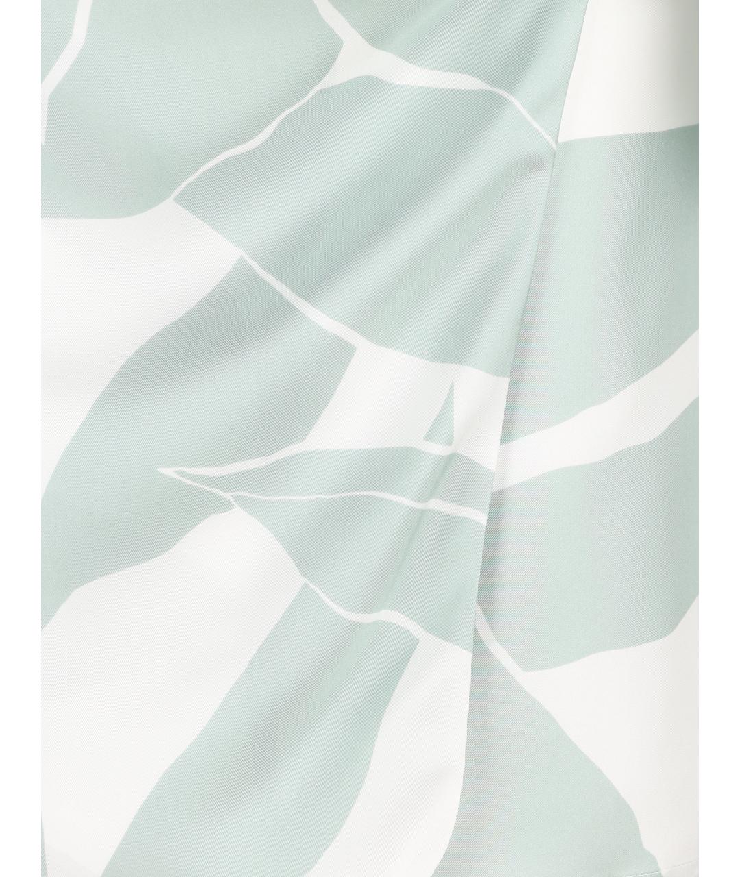 MAX MARA Мульти шелковая юбка мини, фото 3