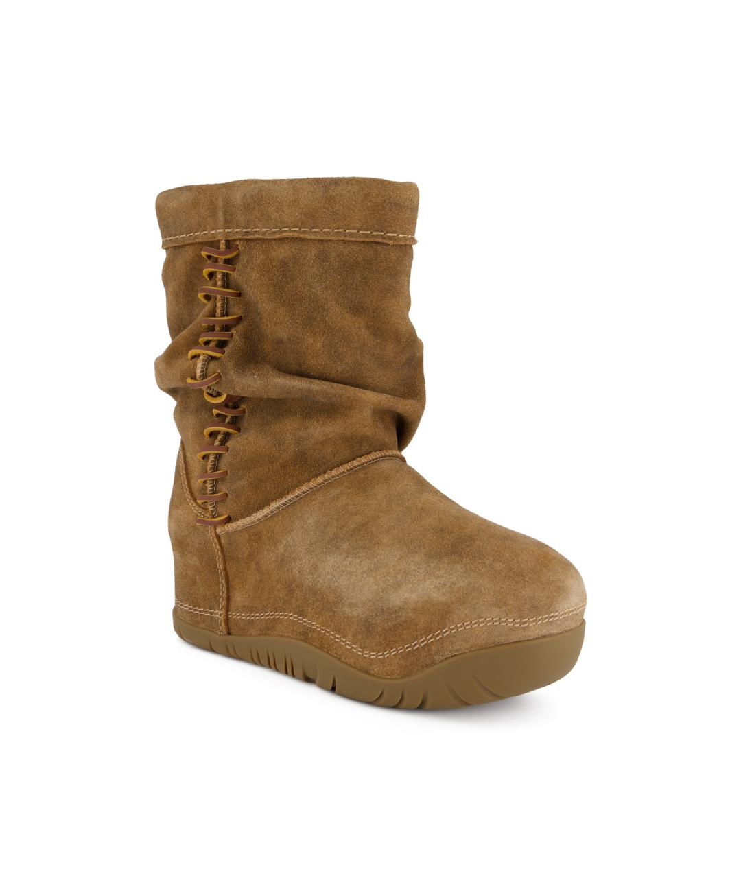 UGG Коричневые замшевые сапоги, фото 2