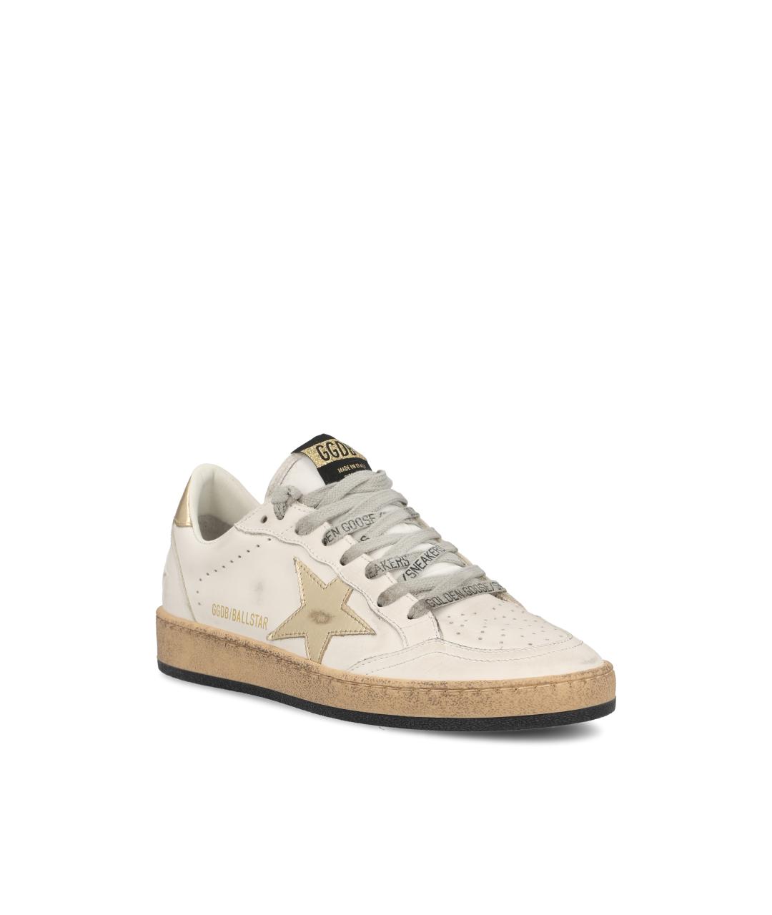 GOLDEN GOOSE Мульти кожаные кеды, фото 2