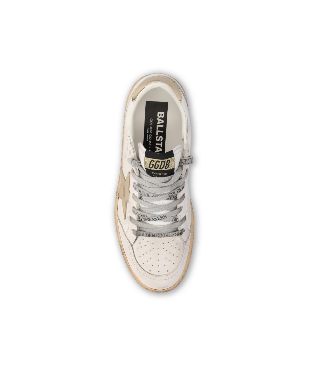 GOLDEN GOOSE Мульти кожаные кеды, фото 4