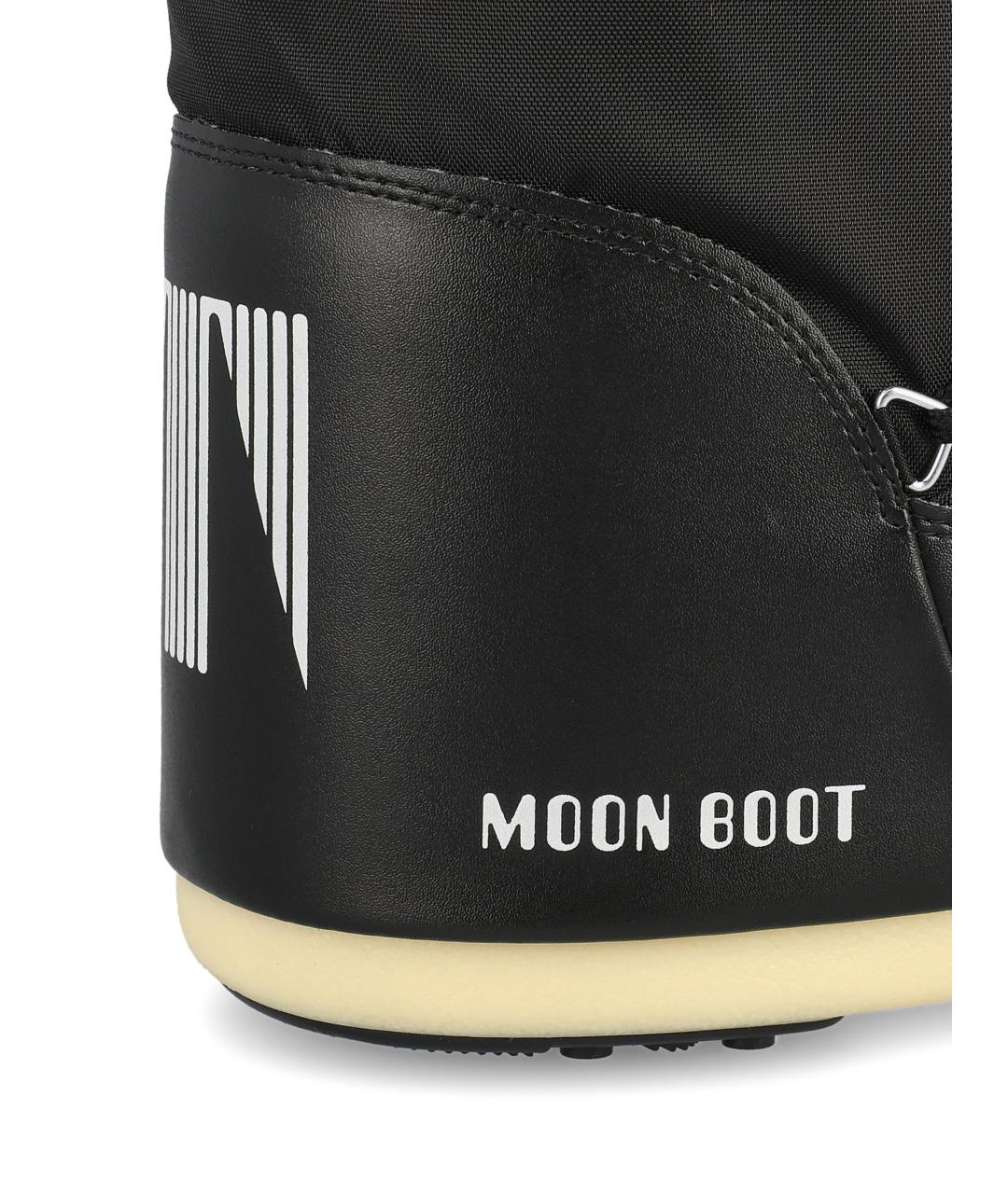 MOON BOOT Черные синтетические сапоги, фото 4