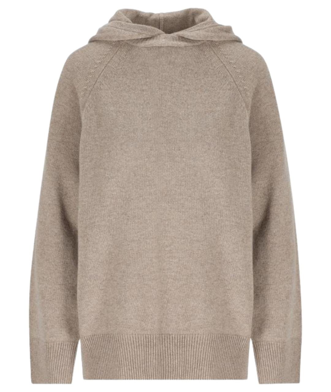 MAX MARA Бежевый кашемировый джемпер / свитер, фото 1