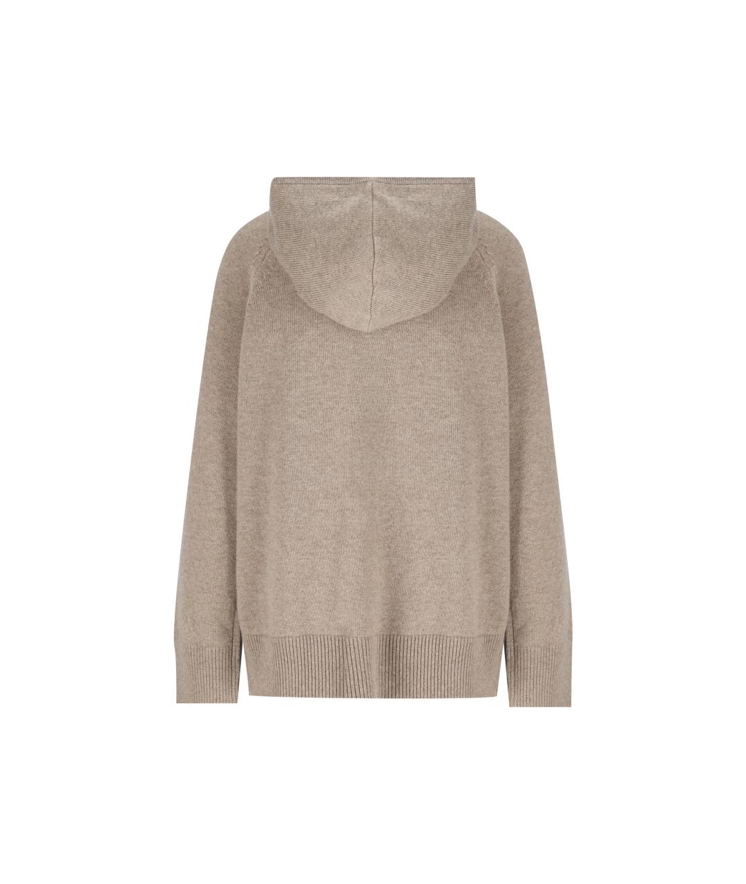 MAX MARA Бежевый кашемировый джемпер / свитер, фото 2