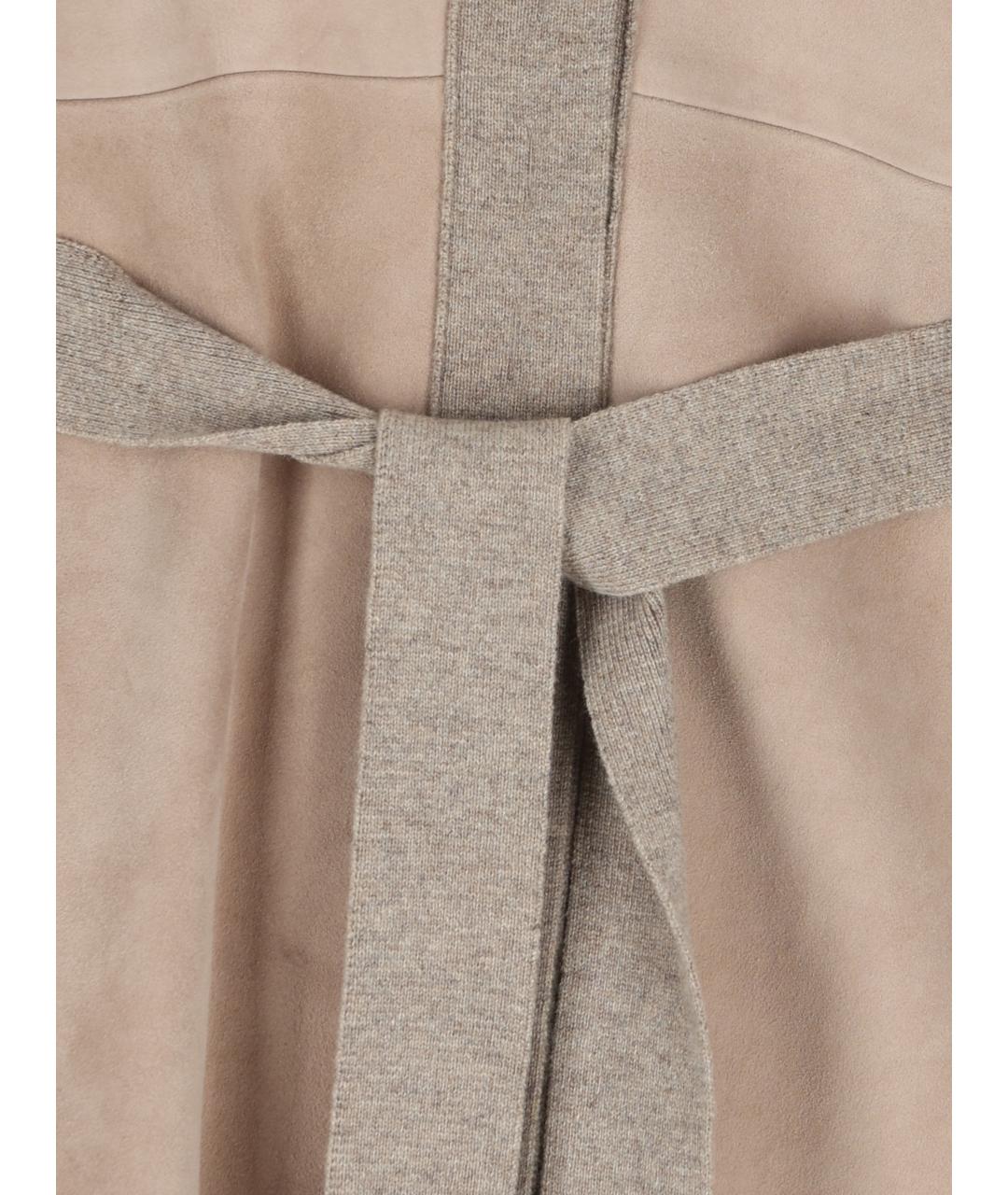 MAX MARA Бежевый шерстяной кардиган, фото 3
