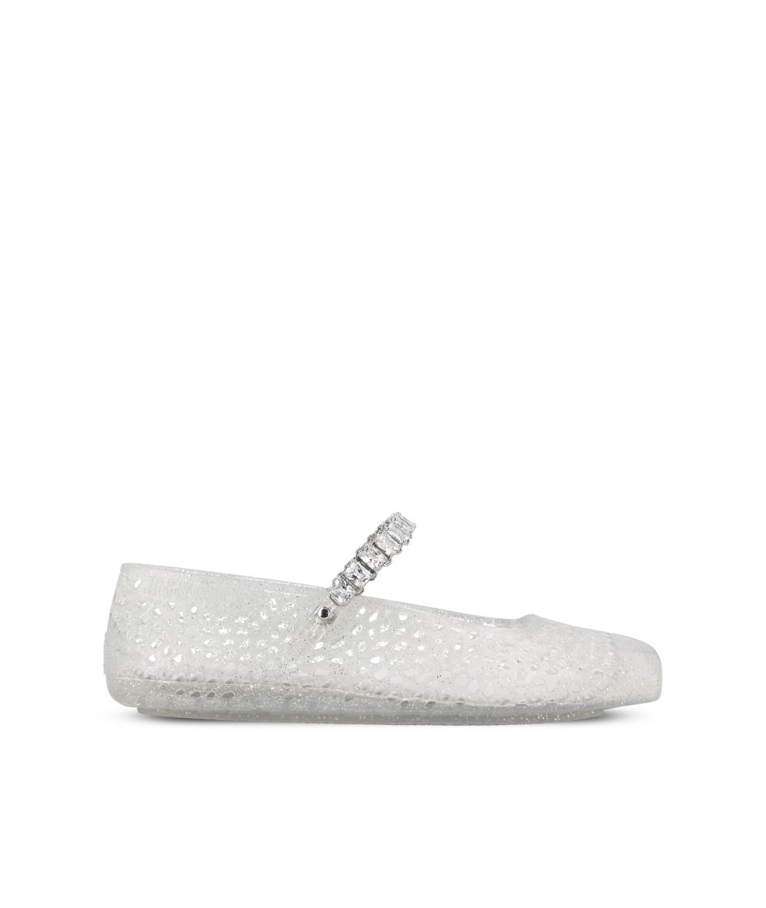 JIMMY CHOO Прозрачные резиновые балетки, фото 1