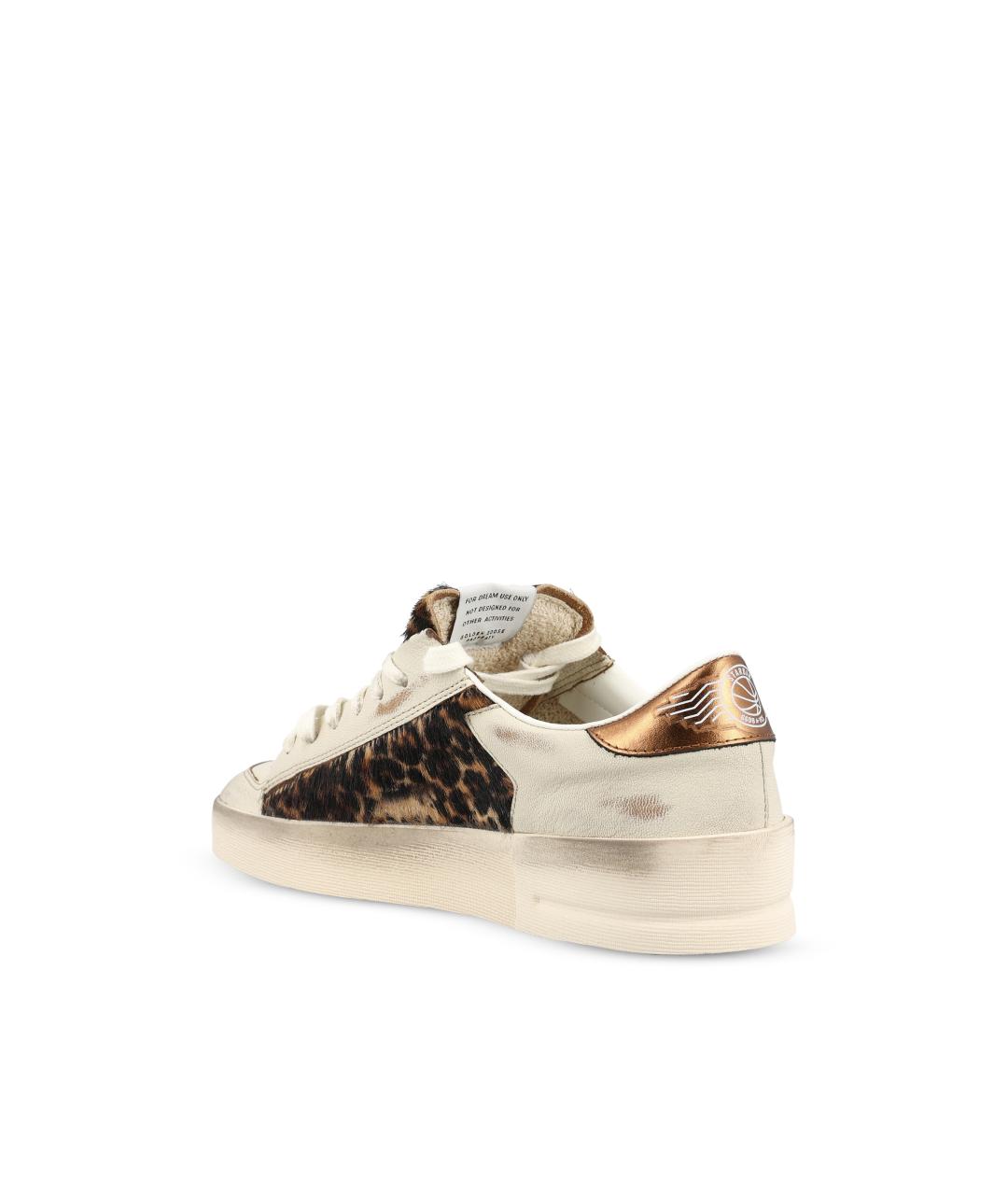 GOLDEN GOOSE Мульти кожаные кеды, фото 3