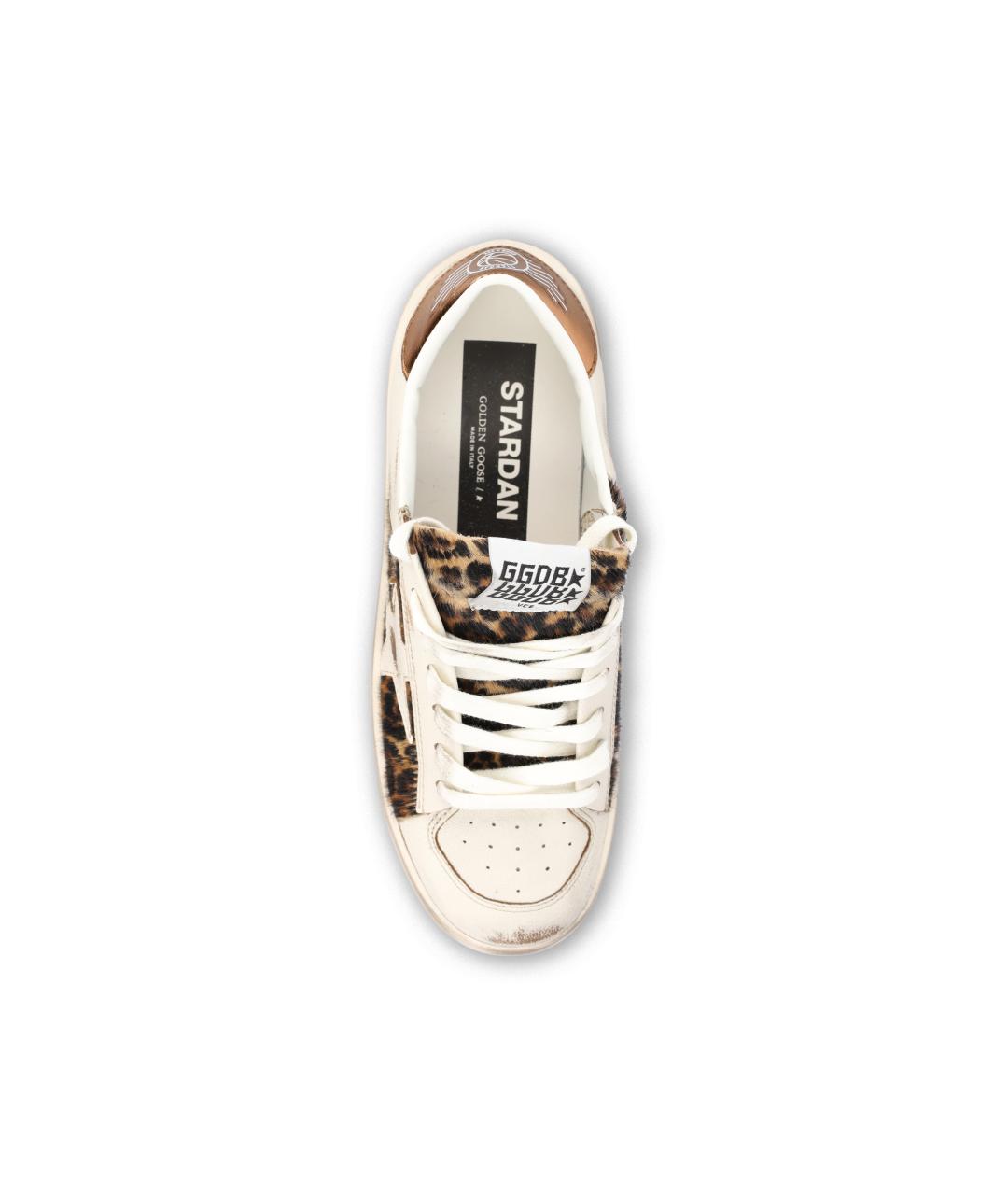 GOLDEN GOOSE Мульти кожаные кеды, фото 4