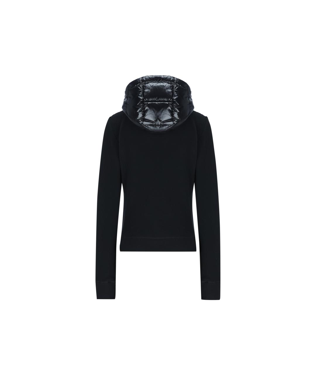 MONCLER GRENOBLE Черный полиамидовый кардиган, фото 2