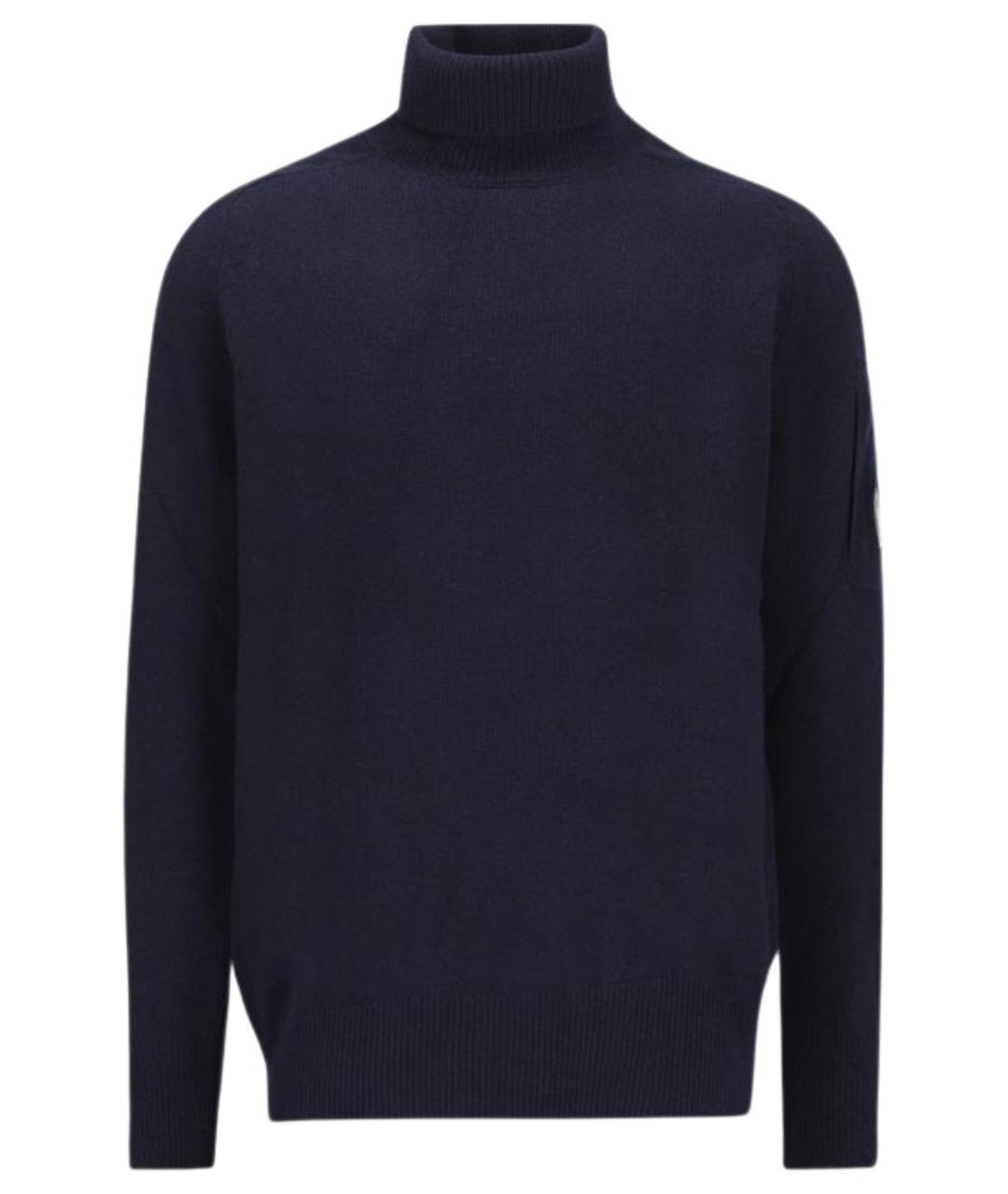 CP COMPANY Темно-синий шерстяной джемпер / свитер, фото 1