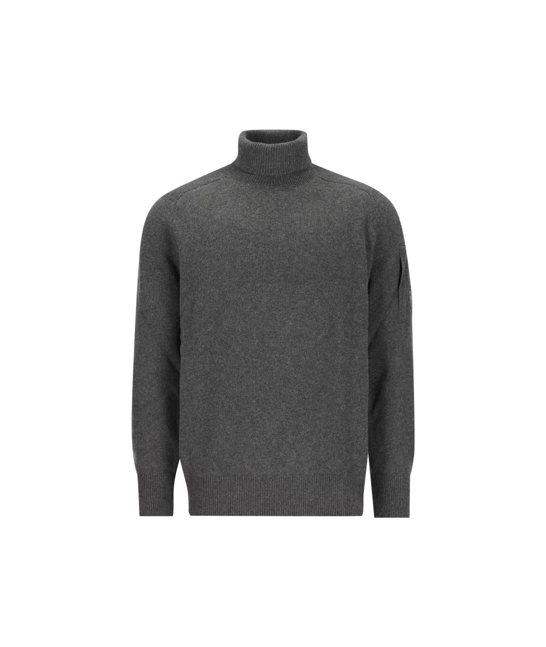 CP COMPANY Серый шерстяной джемпер / свитер, фото 5