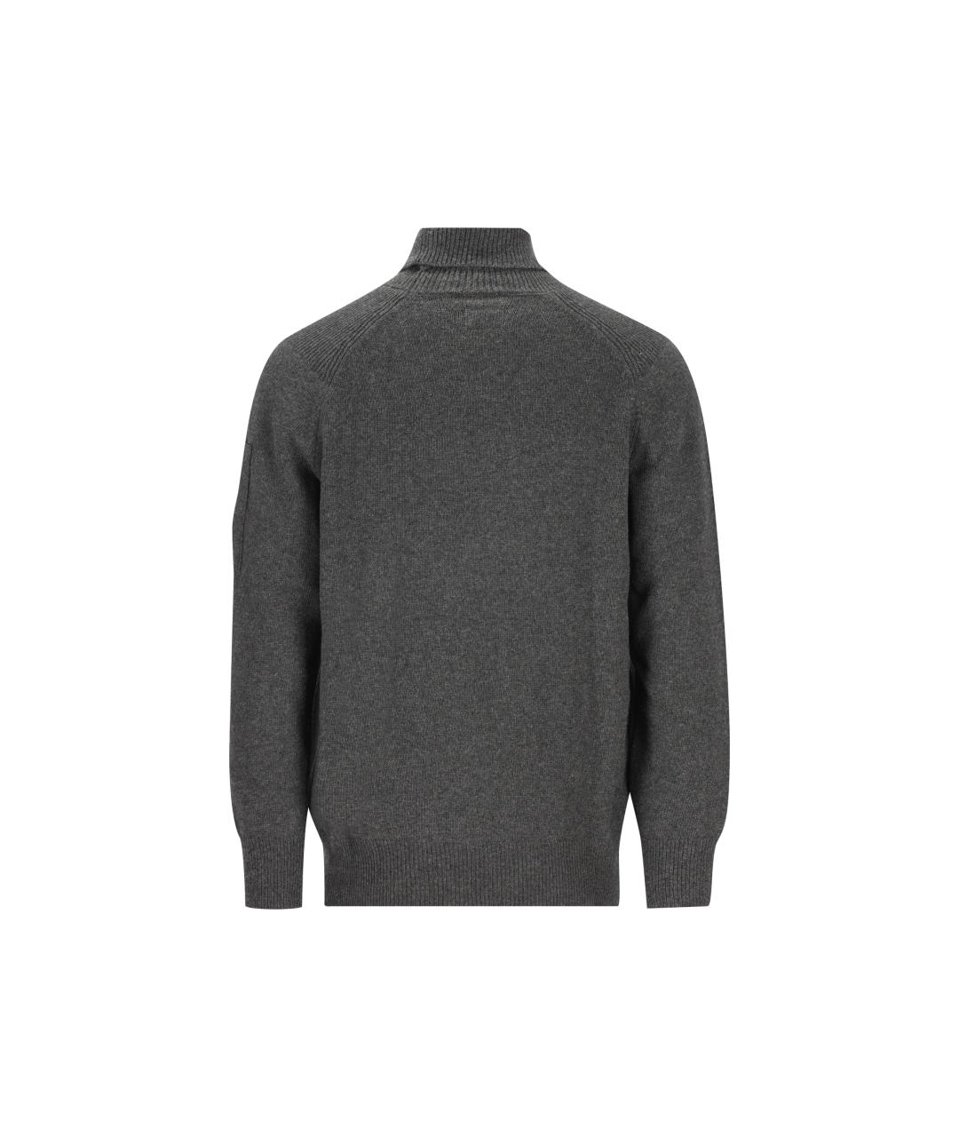CP COMPANY Серый шерстяной джемпер / свитер, фото 2