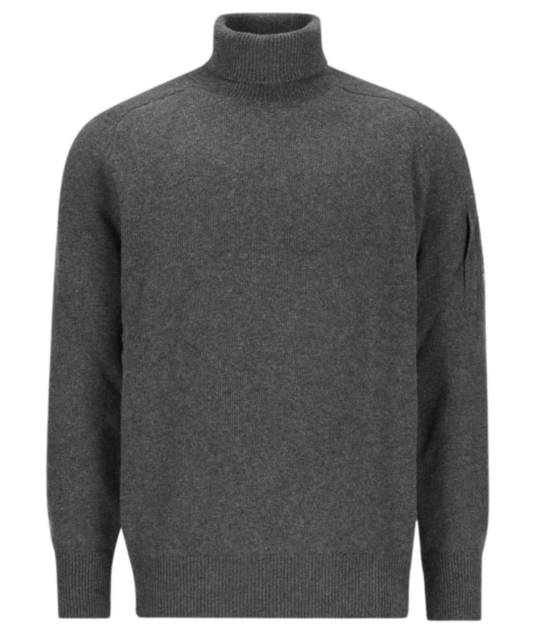 CP COMPANY Серый шерстяной джемпер / свитер, фото 1