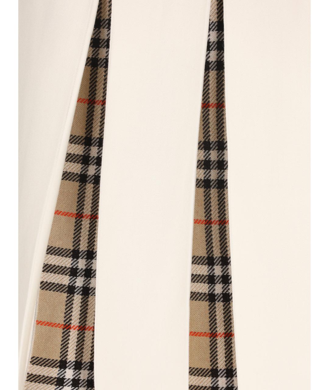 BURBERRY Мульти шерстяная юбка, фото 3