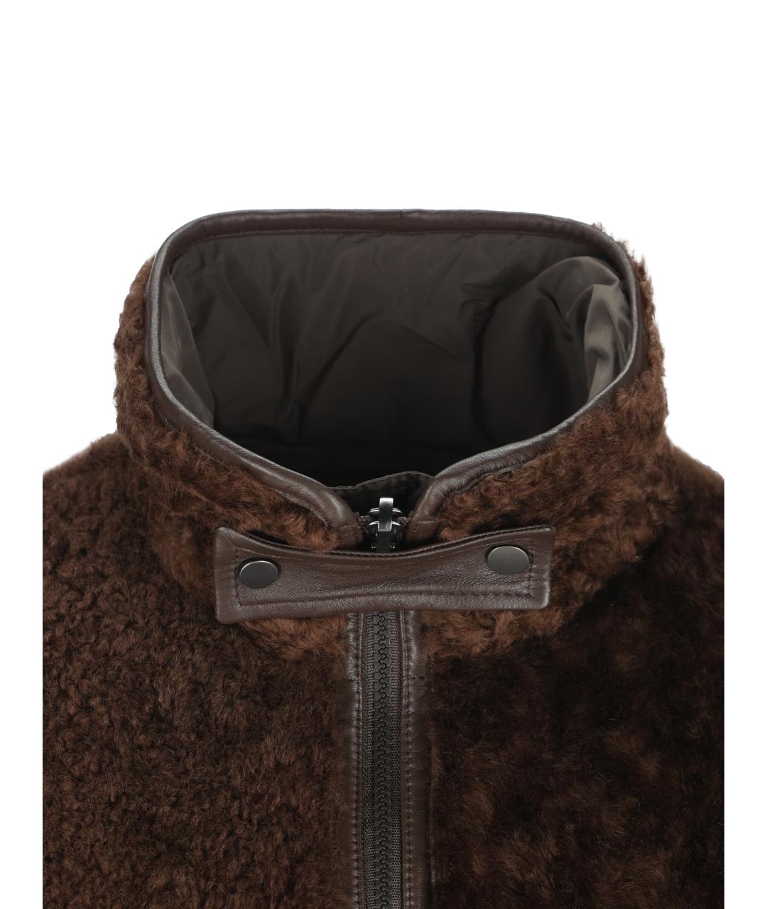 BRUNELLO CUCINELLI Коричневая куртка, фото 3