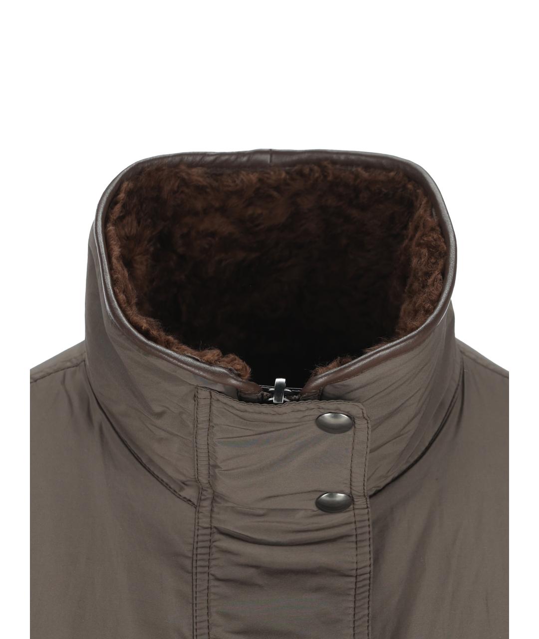 BRUNELLO CUCINELLI Коричневая куртка, фото 6