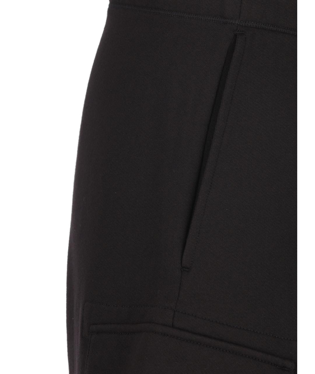 CP COMPANY Черные хлопковые повседневные брюки, фото 4