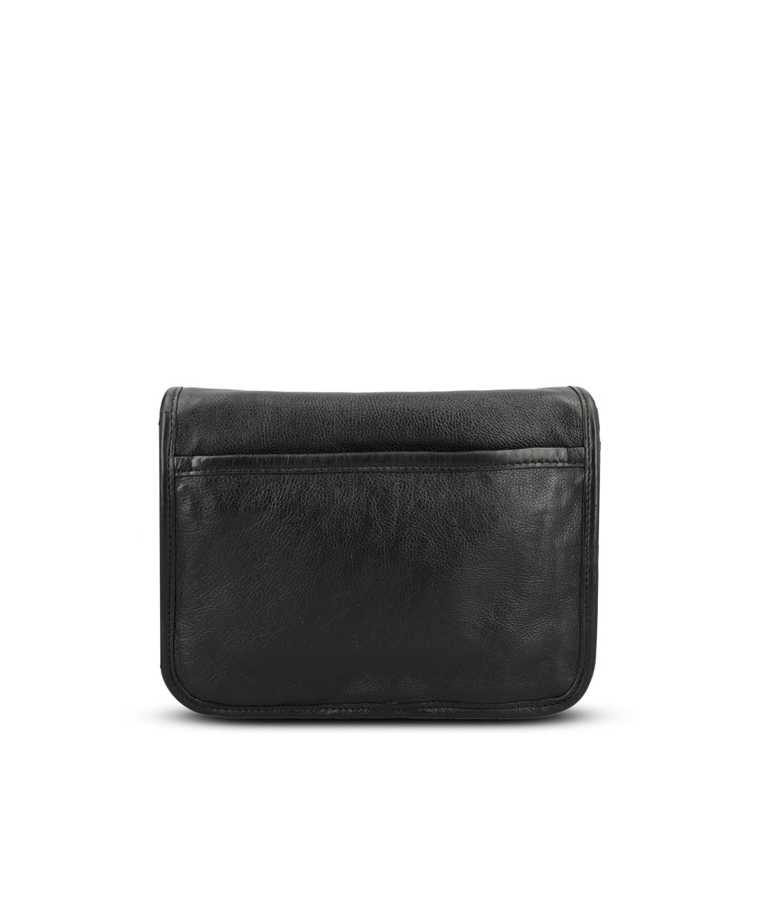 SAINT LAURENT Черная кожаная сумка на плечо, фото 3