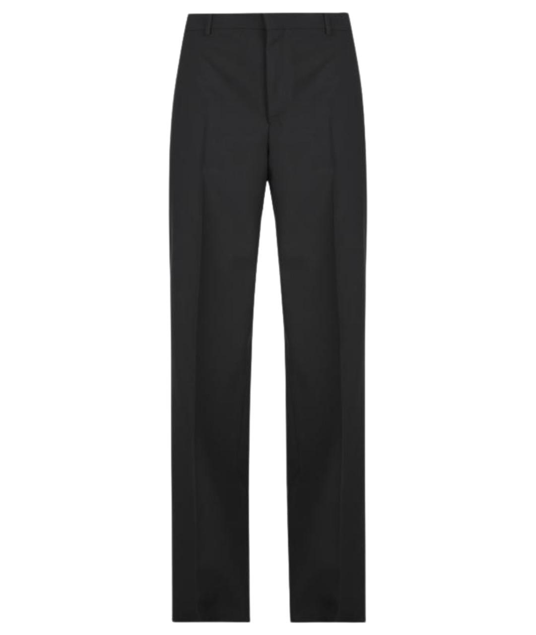 CELINE Черные шерстяные классические брюки, фото 1