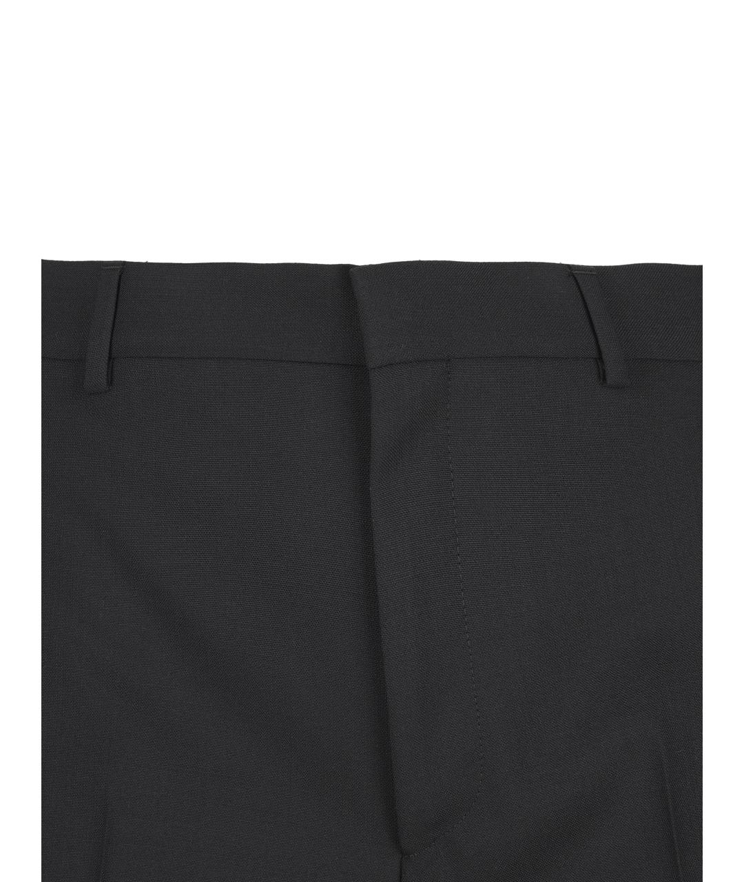 CELINE Черные шерстяные классические брюки, фото 3
