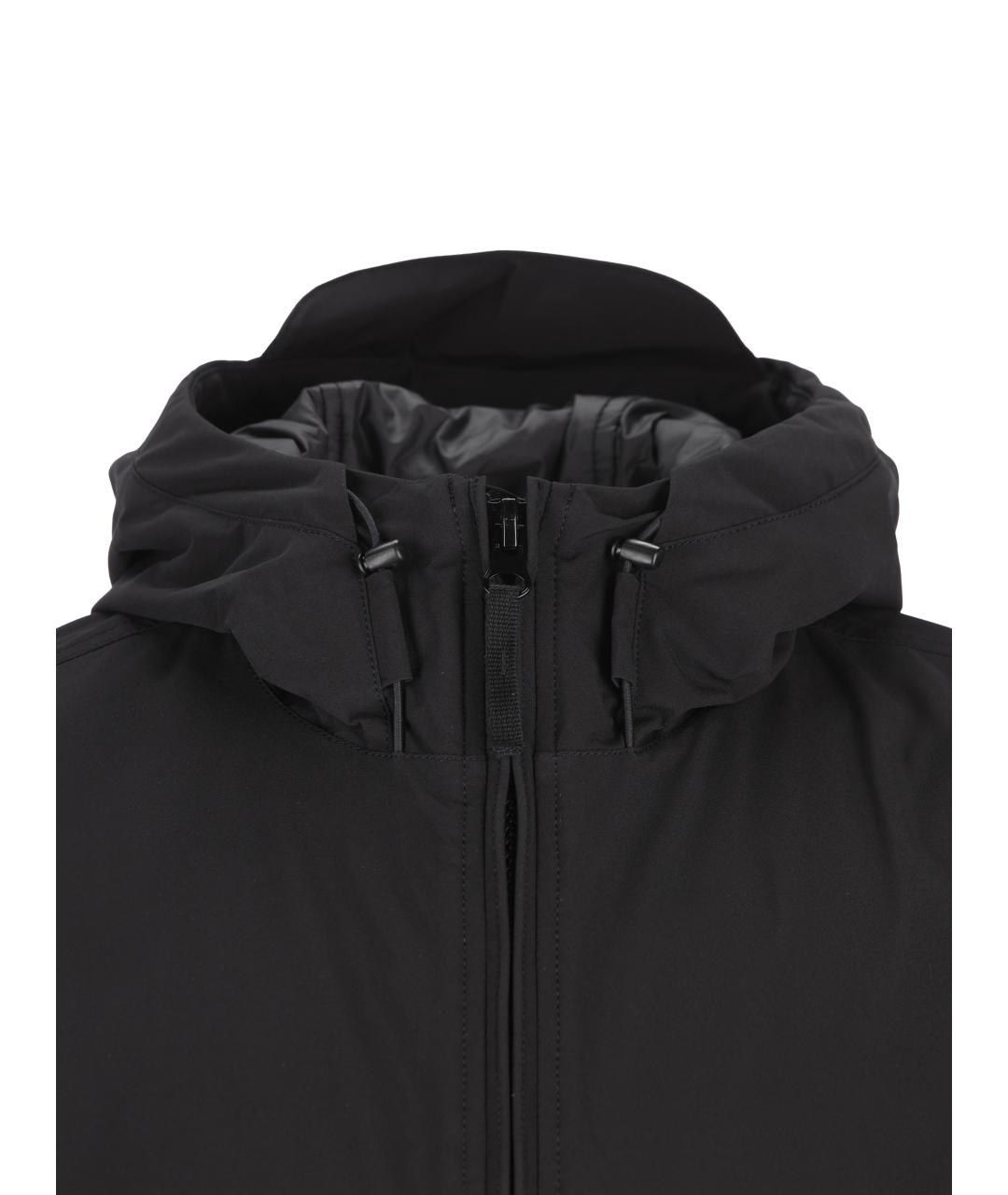 STONE ISLAND Черная полиэстеровая куртка, фото 3