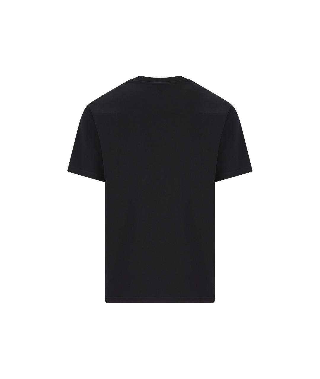 GIVENCHY Черная хлопковая футболка, фото 2