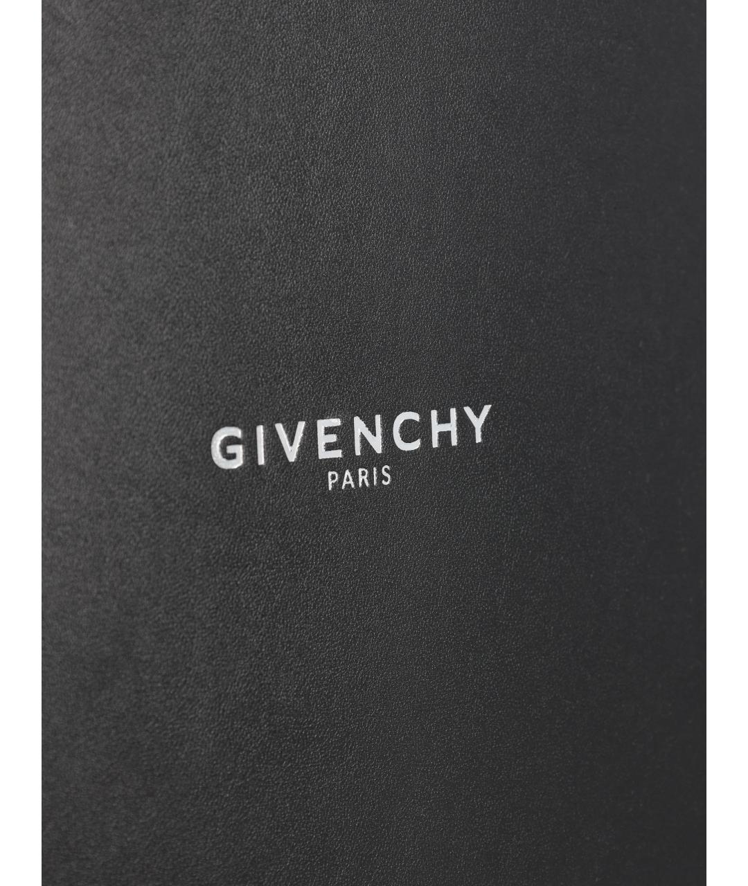 GIVENCHY Черная кожаная папка для документов, фото 4