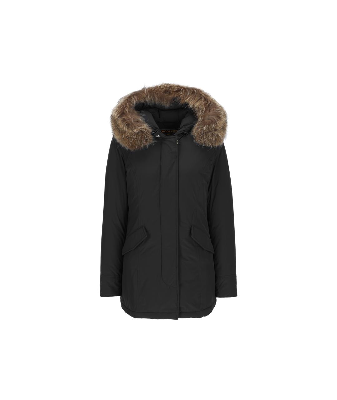 WOOLRICH Черное пальто, фото 5