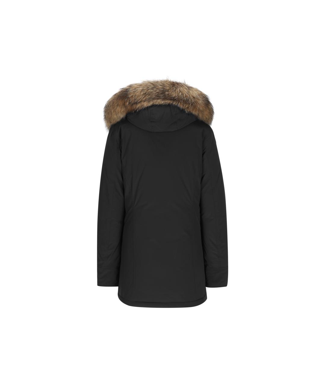 WOOLRICH Черное пальто, фото 2