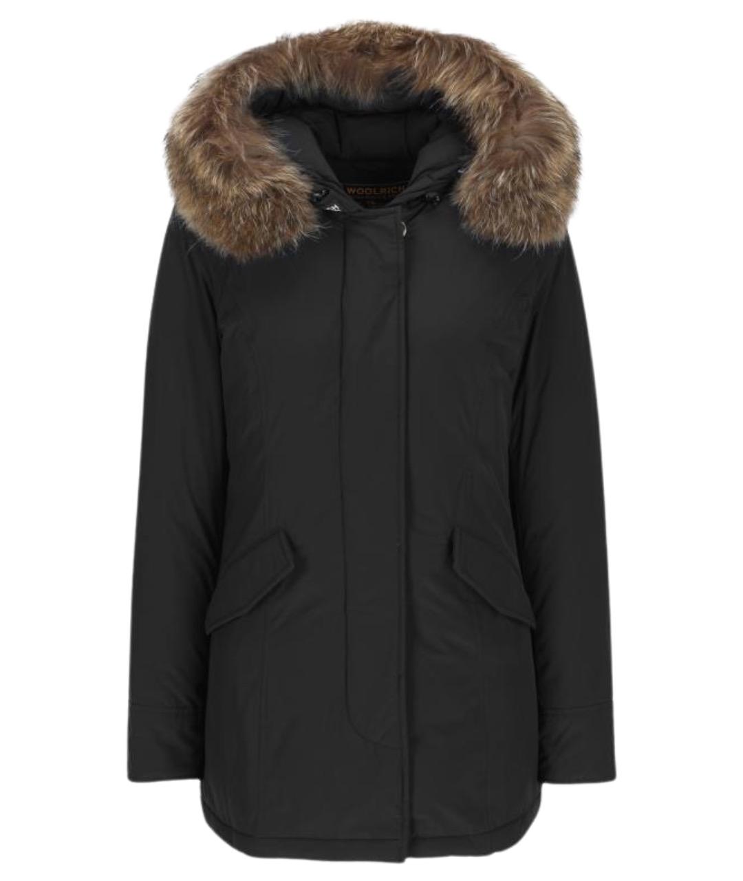 WOOLRICH Черное пальто, фото 1