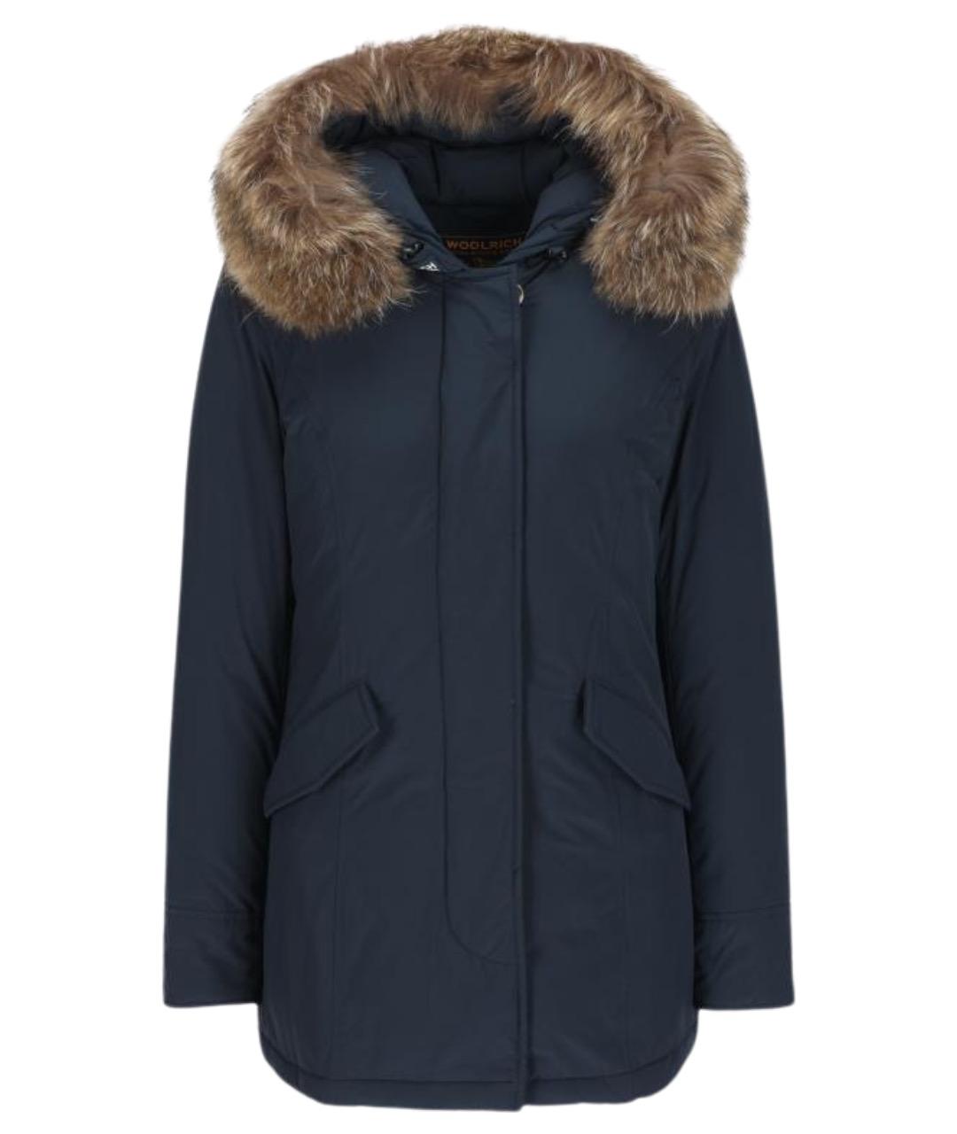 WOOLRICH Синее пальто, фото 1