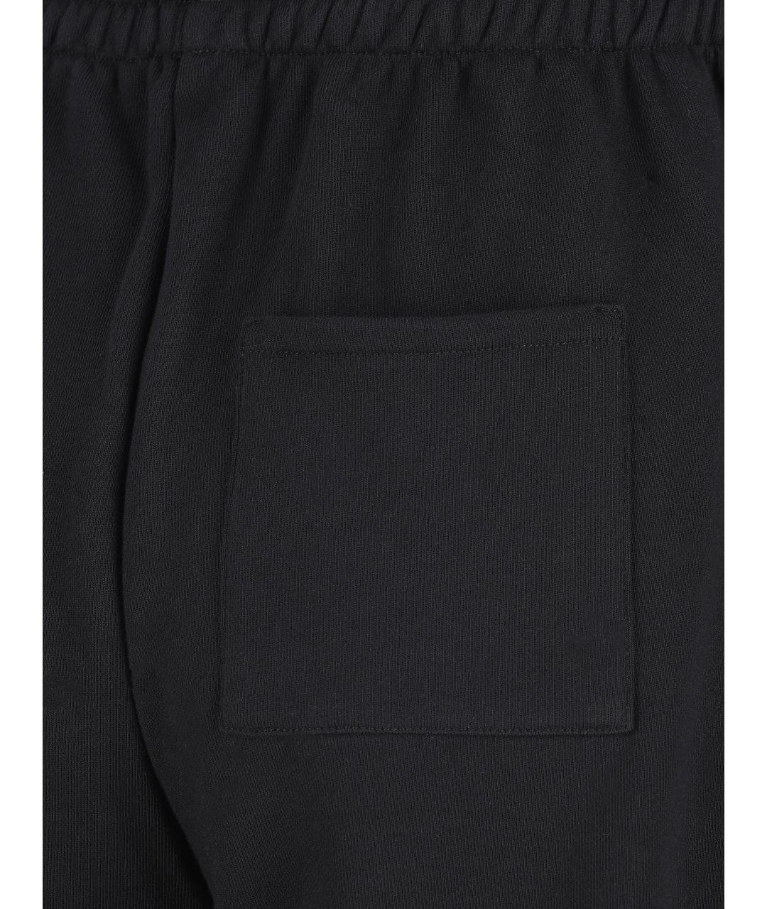 CELINE Черные хлопковые повседневные брюки, фото 4