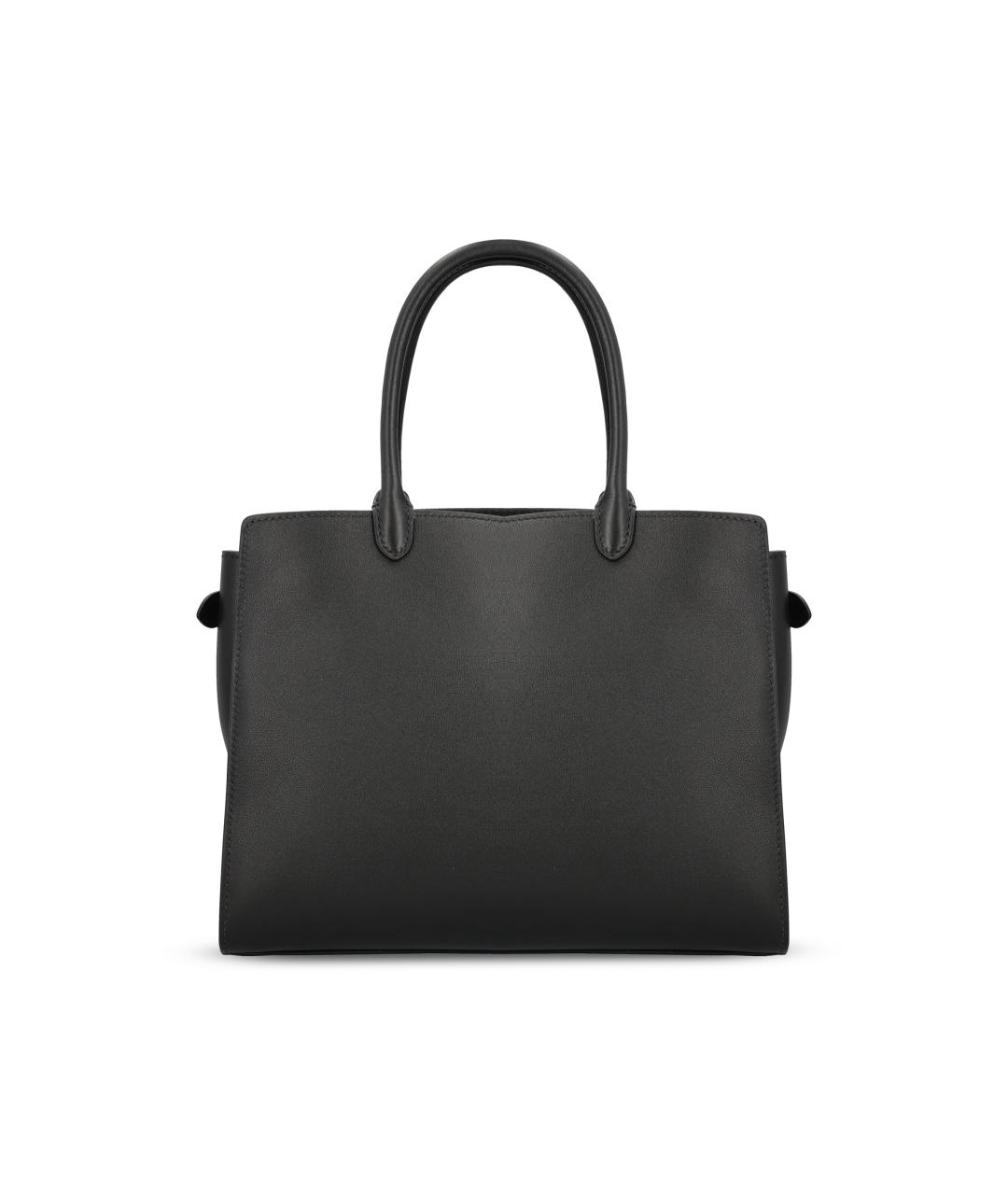 PRADA Черная кожаная сумка тоут, фото 2
