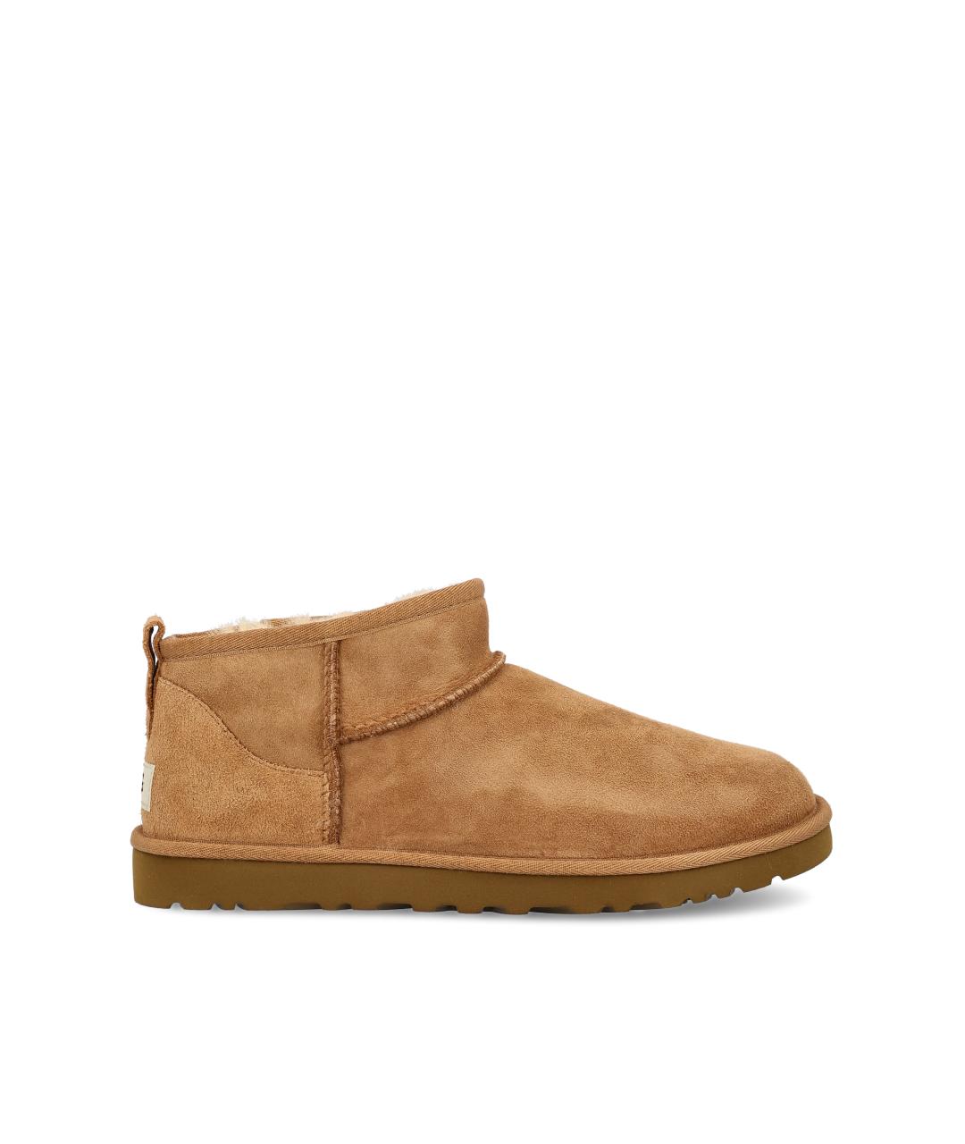 UGG Коричневые замшевые низкие ботинки, фото 5