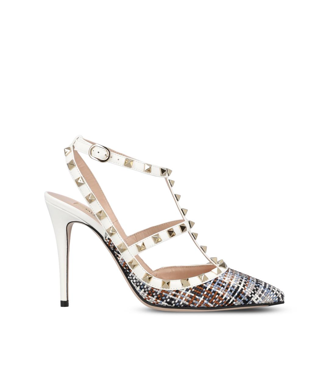 VALENTINO Мульти текстильные туфли, фото 5