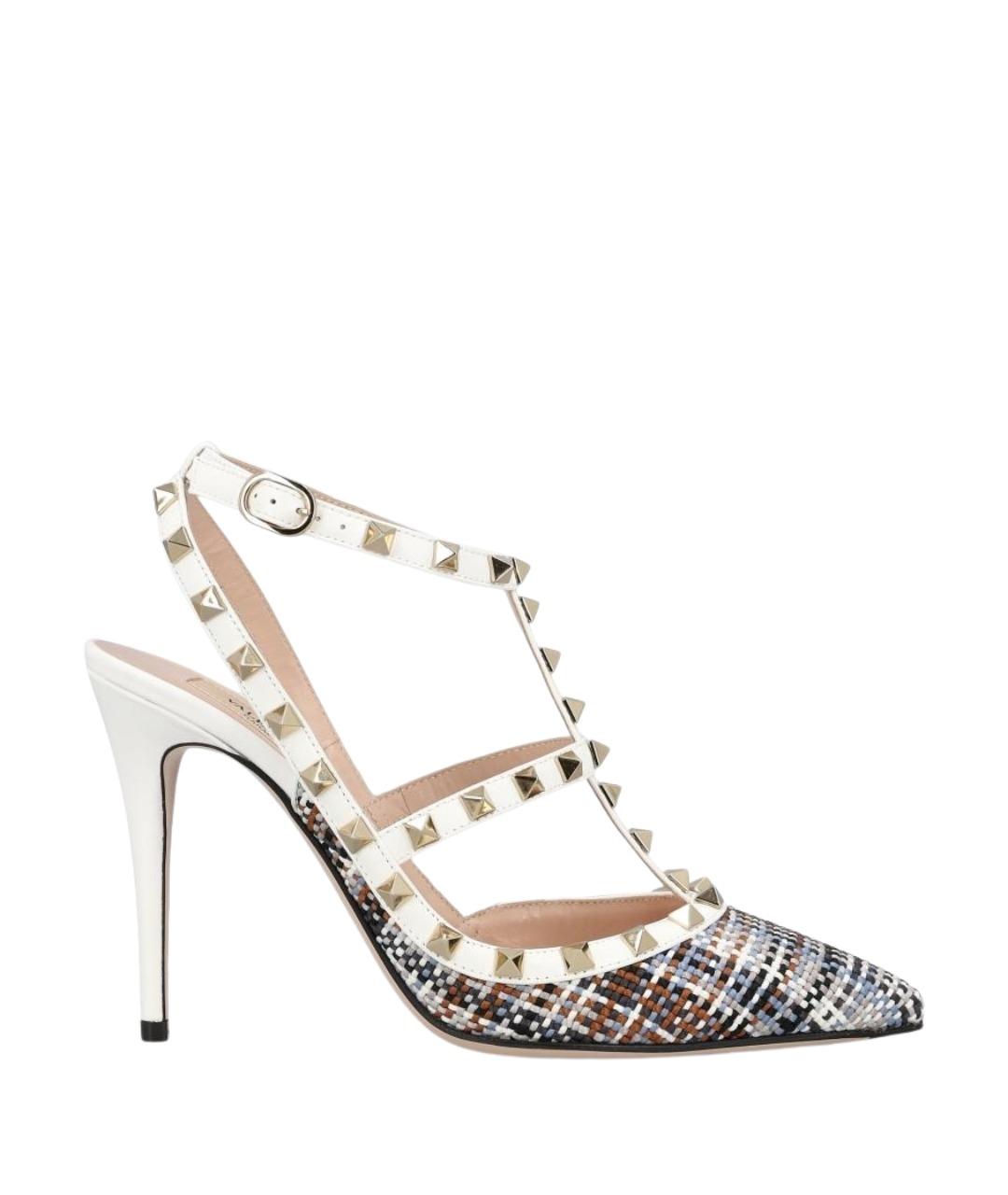 VALENTINO Мульти текстильные туфли, фото 1