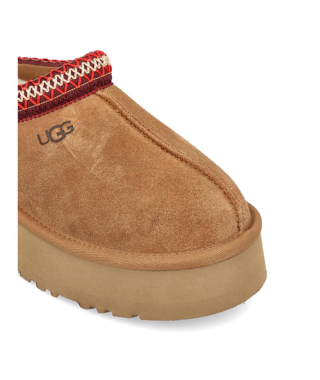 UGG Коричневые замшевые сабо, фото 4