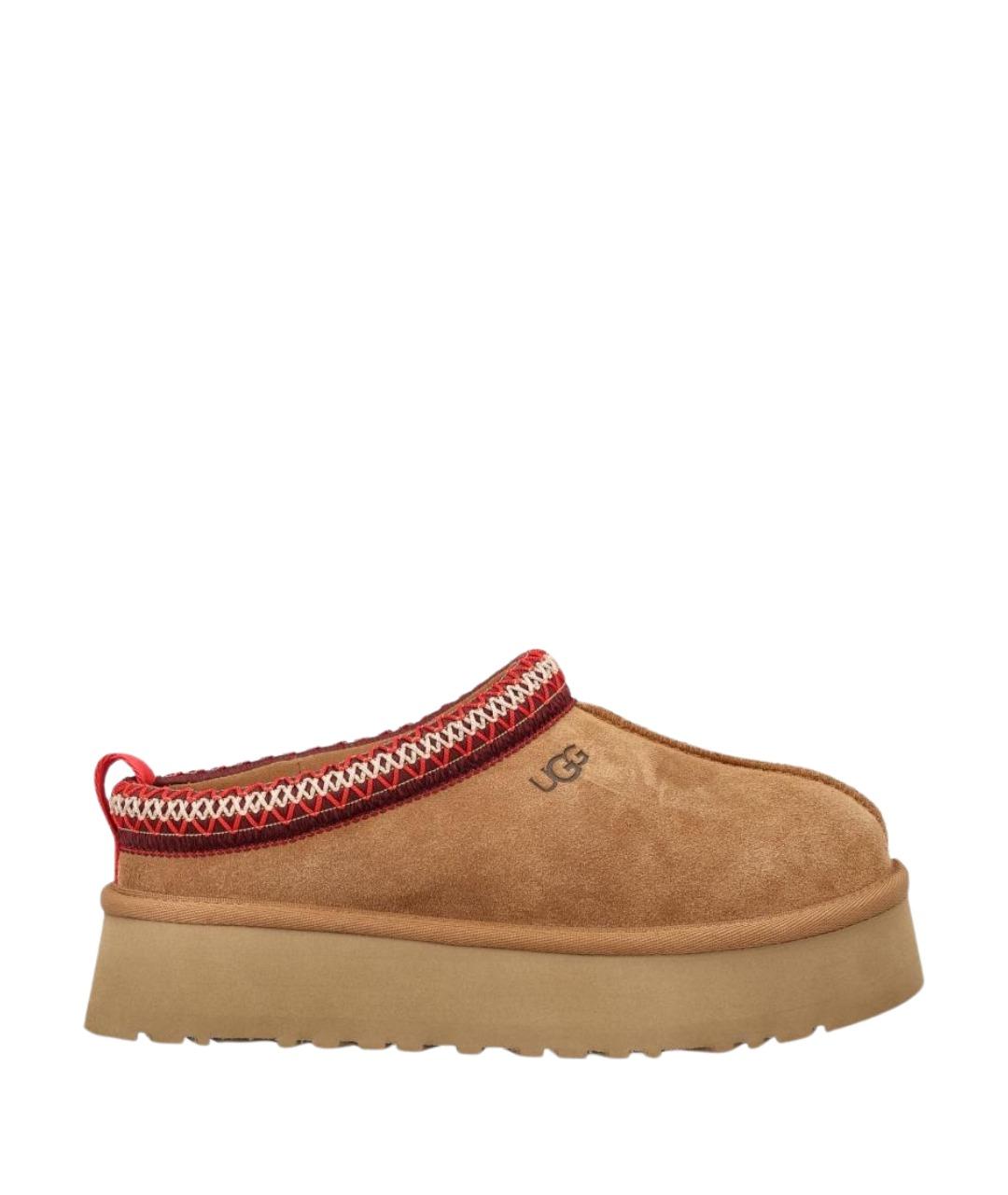 UGG Коричневые замшевые сабо, фото 1