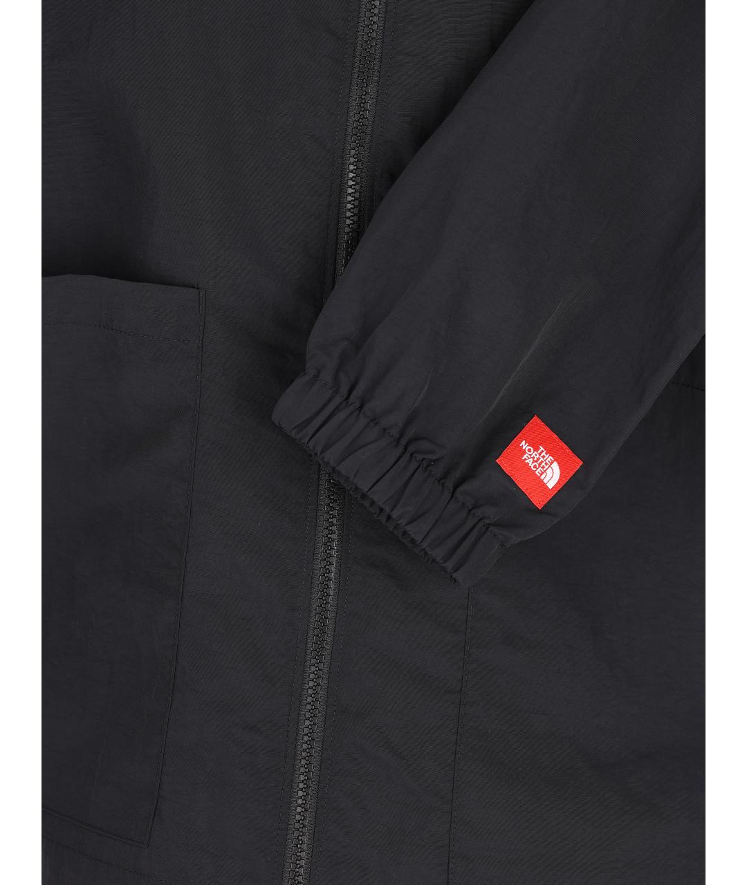 THE NORTH FACE Черная нейлоновая куртка, фото 4